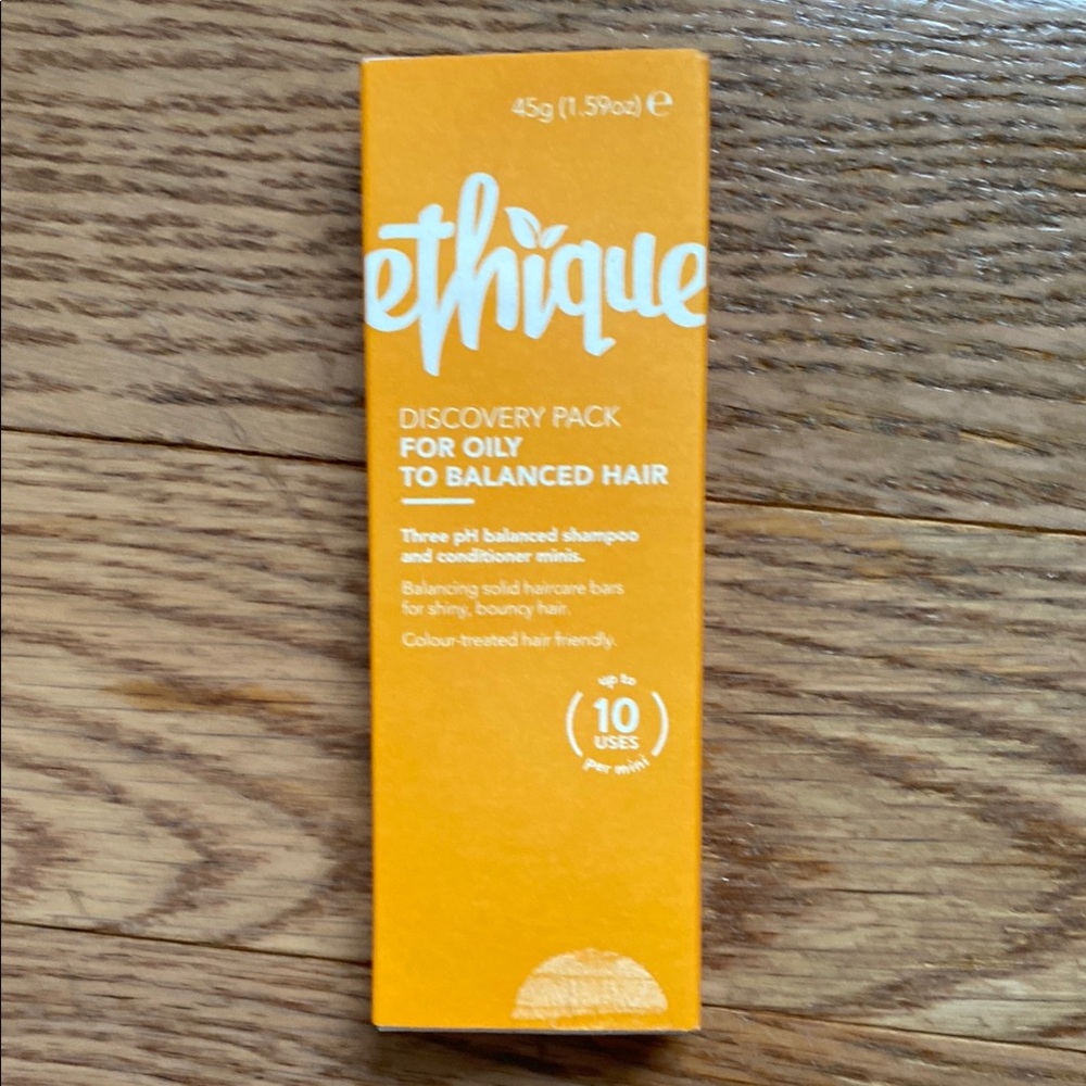 Ethique and Method Shampoo and Conditioner